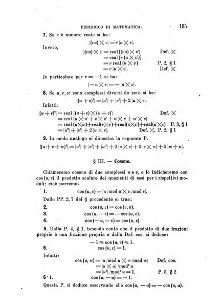 Periodico di matematica per l'insegnamento secondario