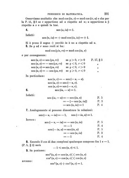 Periodico di matematica per l'insegnamento secondario