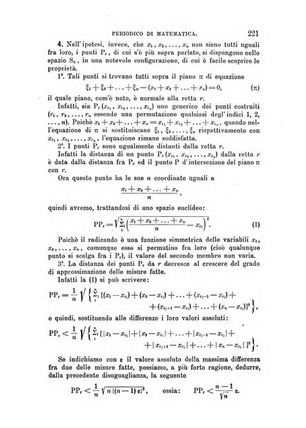 Periodico di matematica per l'insegnamento secondario