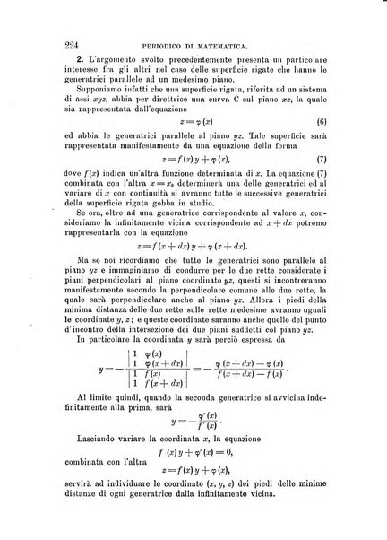 Periodico di matematica per l'insegnamento secondario