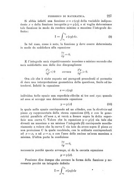 Periodico di matematica per l'insegnamento secondario