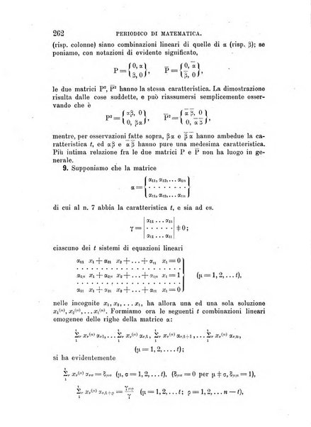 Periodico di matematica per l'insegnamento secondario