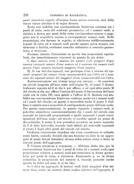 Periodico di matematica per l'insegnamento secondario