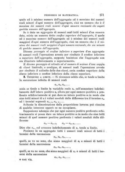 Periodico di matematica per l'insegnamento secondario