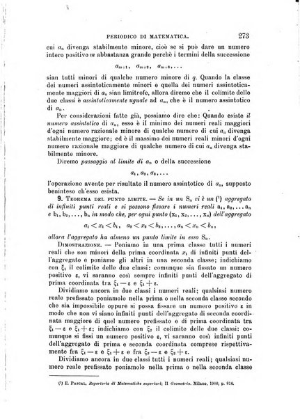 Periodico di matematica per l'insegnamento secondario