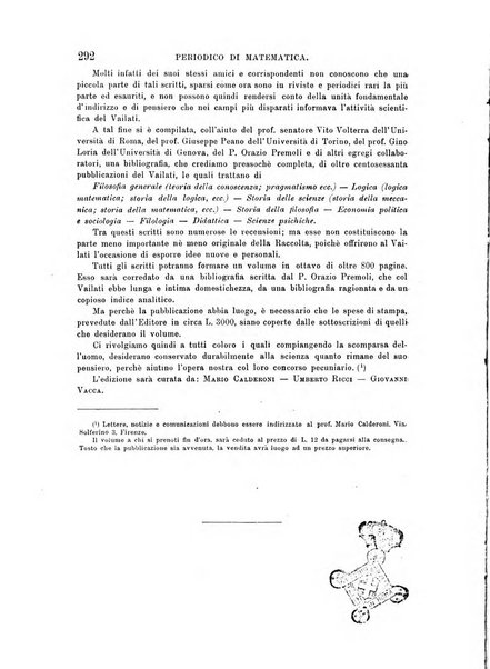 Periodico di matematica per l'insegnamento secondario