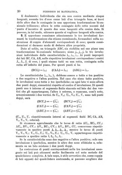 Periodico di matematica per l'insegnamento secondario