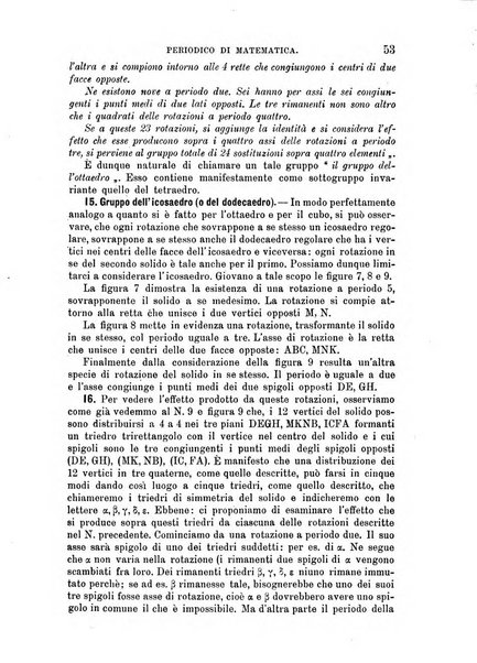 Periodico di matematica per l'insegnamento secondario