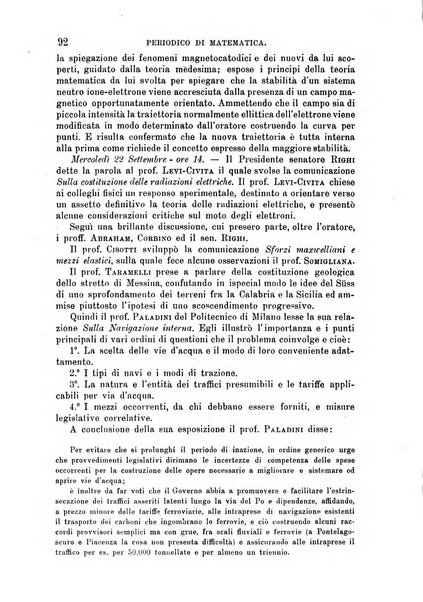 Periodico di matematica per l'insegnamento secondario