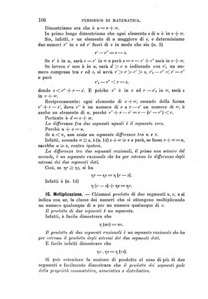 Periodico di matematica per l'insegnamento secondario