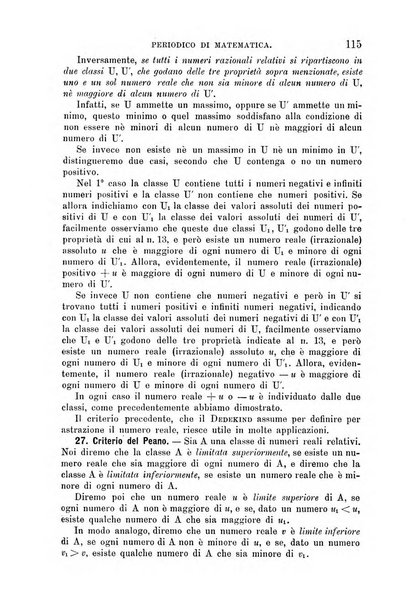 Periodico di matematica per l'insegnamento secondario