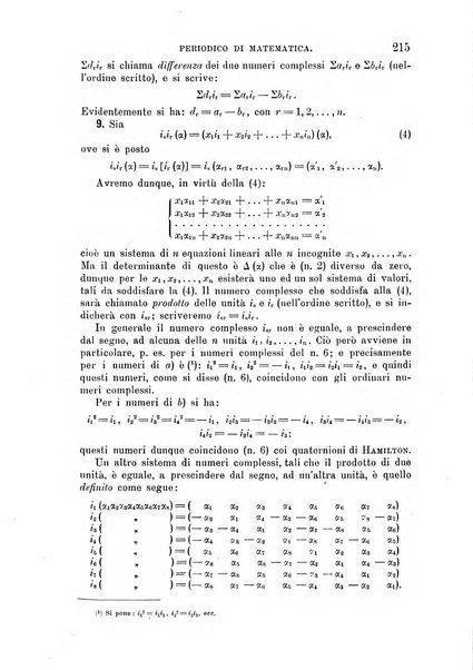 Periodico di matematica per l'insegnamento secondario