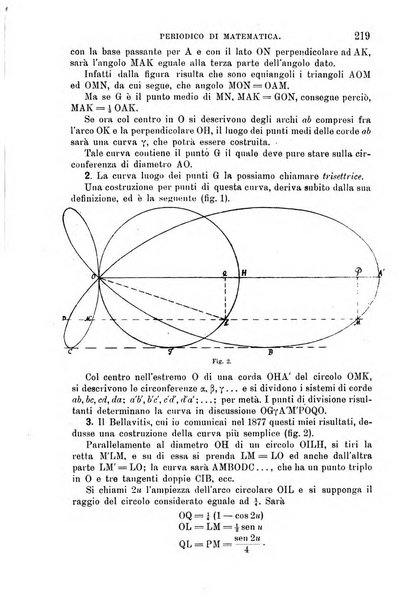 Periodico di matematica per l'insegnamento secondario