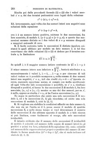 Periodico di matematica per l'insegnamento secondario