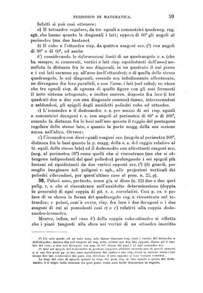 Periodico di matematica per l'insegnamento secondario