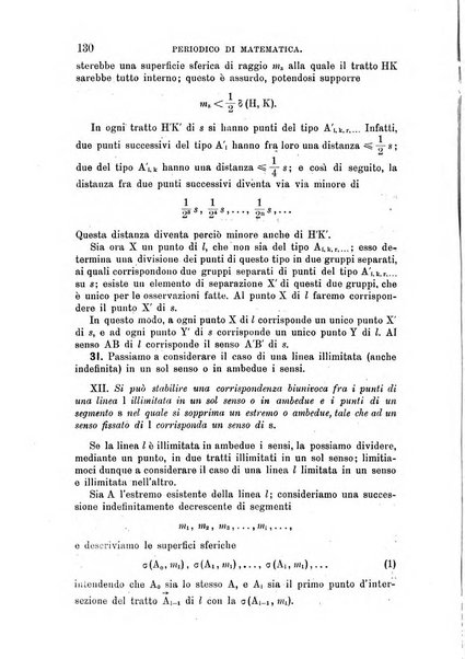 Periodico di matematica per l'insegnamento secondario