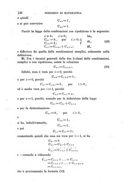 Periodico di matematica per l'insegnamento secondario