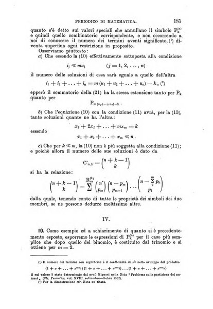 Periodico di matematica per l'insegnamento secondario