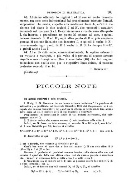 Periodico di matematica per l'insegnamento secondario