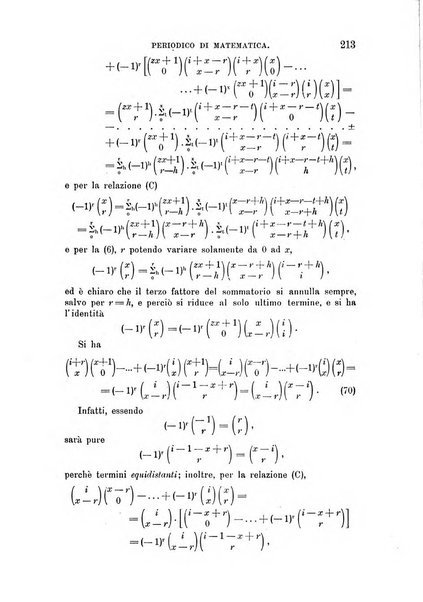 Periodico di matematica per l'insegnamento secondario