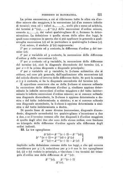 Periodico di matematica per l'insegnamento secondario