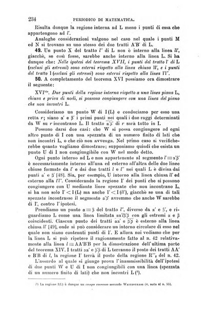 Periodico di matematica per l'insegnamento secondario