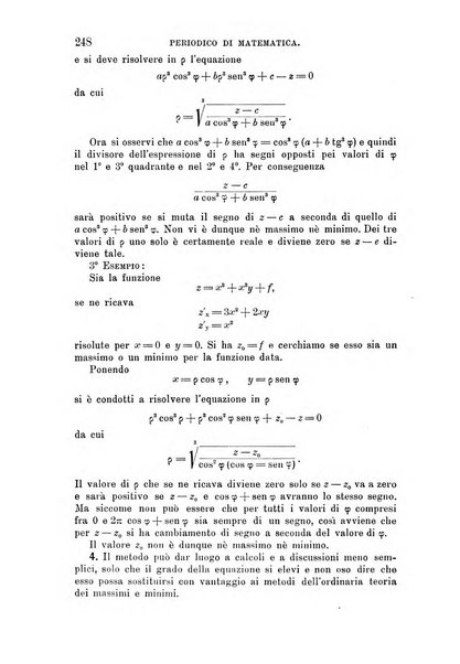 Periodico di matematica per l'insegnamento secondario