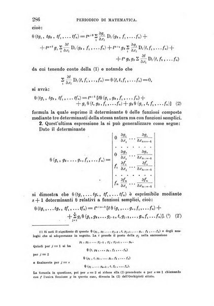 Periodico di matematica per l'insegnamento secondario