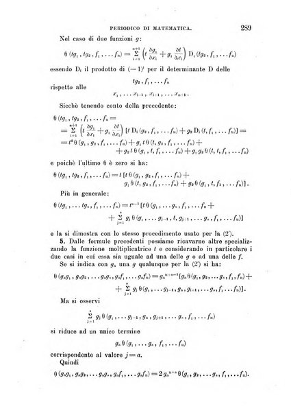 Periodico di matematica per l'insegnamento secondario