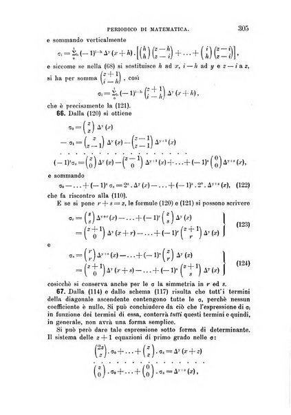 Periodico di matematica per l'insegnamento secondario