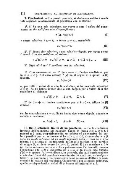 Periodico di matematica per l'insegnamento secondario