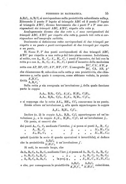 Periodico di matematica per l'insegnamento secondario