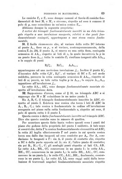 Periodico di matematica per l'insegnamento secondario