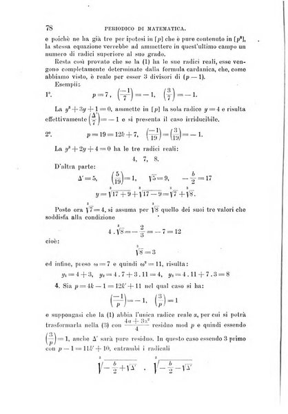 Periodico di matematica per l'insegnamento secondario