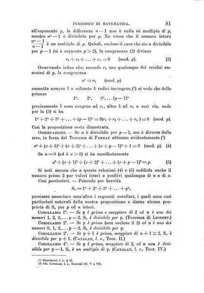 Periodico di matematica per l'insegnamento secondario