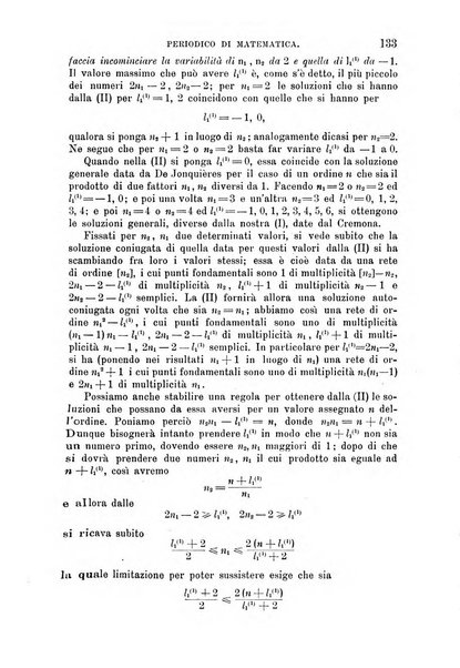 Periodico di matematica per l'insegnamento secondario