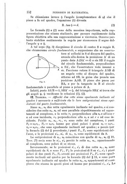 Periodico di matematica per l'insegnamento secondario