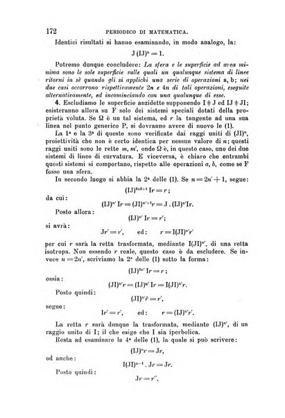 Periodico di matematica per l'insegnamento secondario