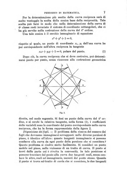 Periodico di matematica per l'insegnamento secondario