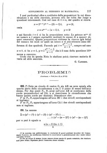 Periodico di matematica per l'insegnamento secondario