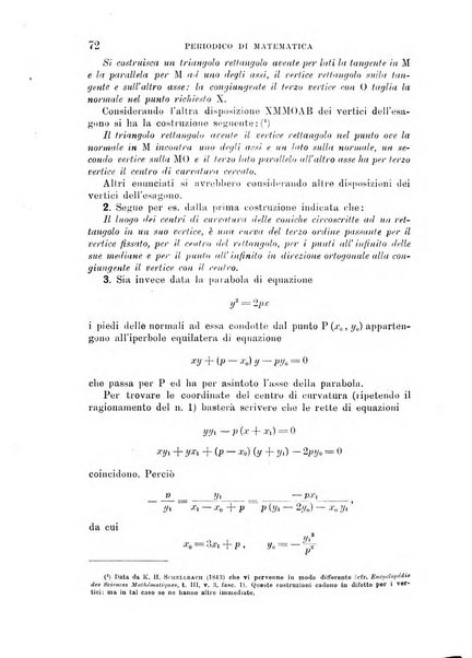 Periodico di matematica per l'insegnamento secondario