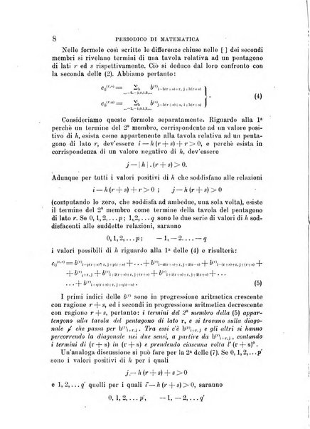 Periodico di matematica per l'insegnamento secondario