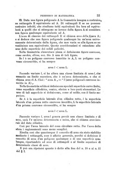 Periodico di matematica per l'insegnamento secondario