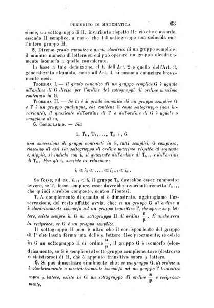 Periodico di matematica per l'insegnamento secondario