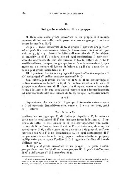 Periodico di matematica per l'insegnamento secondario