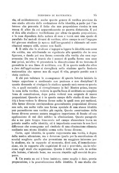 Periodico di matematica per l'insegnamento secondario