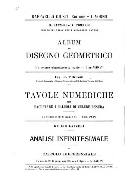 Periodico di matematica per l'insegnamento secondario