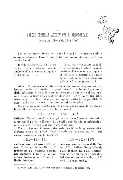 Periodico di matematica per l'insegnamento secondario