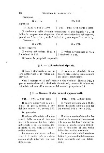 Periodico di matematica per l'insegnamento secondario