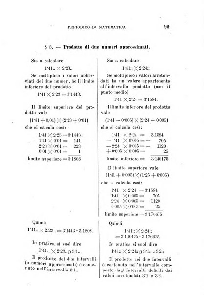 Periodico di matematica per l'insegnamento secondario